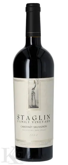 2001 Staglin Rutherford Cabernet Sauvignon (bin soiled label)