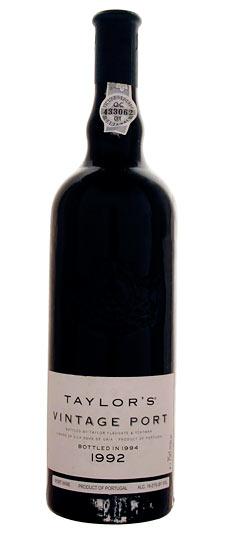 1992 Taylor Vintage Port (lightly bin-soiled & scuffed label)