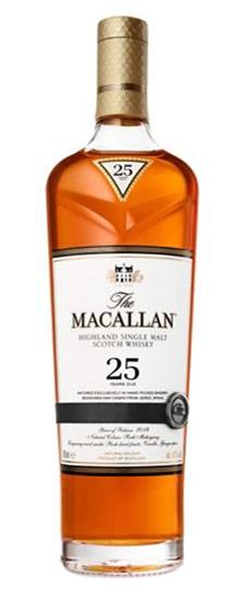 Macallan 25 Year Old "Sherry Seasoned Oak" 2024 Release Highland Single Malt Scotch Whisky (750ml)