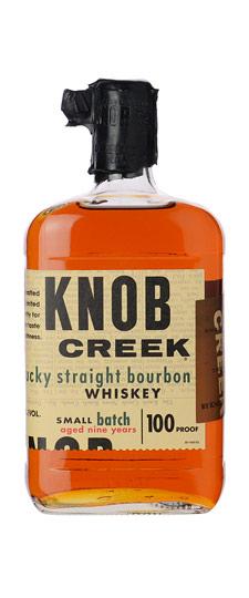 Knob Creek 9 Year Old Small Batch 100 Proof Kentucky Straight Bourbon Whiskey (750ml) (New Label)