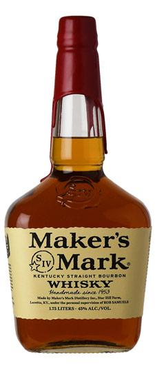 Maker's Mark Kentucky Straight Bourbon Whiskey (1.75L)