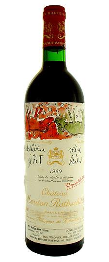 1989 Mouton Rothschild, Pauillac - SKU 950131
