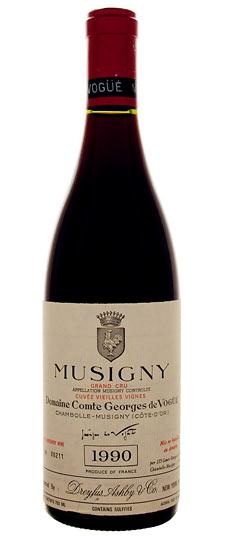 1990 Domaine Comte de Vogüé Musigny Grand Cru Vieilles Vignes