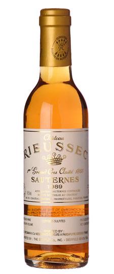 1989 Rieussec, Sauternes (375ml)