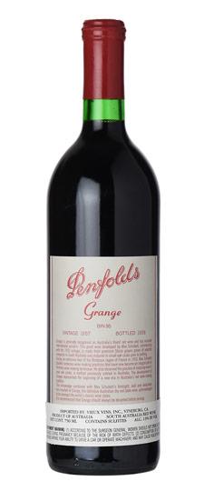 1987 Penfolds "Grange" Shiraz South Australia