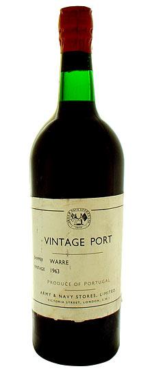 1963 Warre's Vintage Port