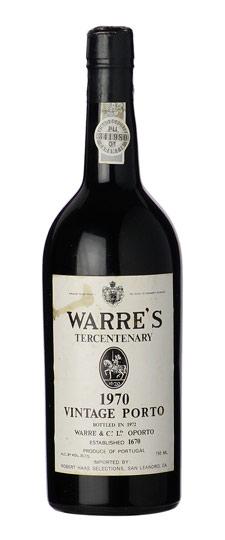 1970 Warre's Vintage Port