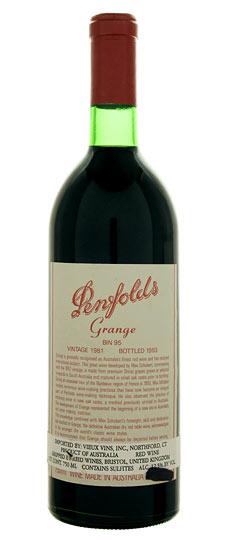 1981 Penfolds Grange Hermitage (high shoulder) - SKU 980279