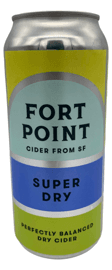 Fort Point Beer Co "Super Dry" Apple Cider, California (16oz) cans
