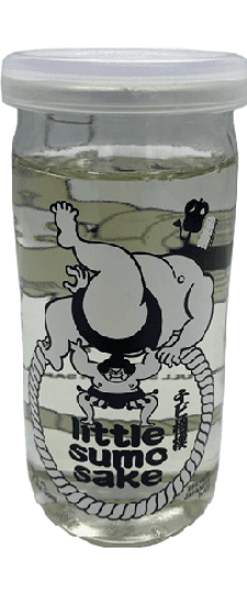 Oka Brewery Little Sumo Chibi Zumo Junmai Genshu Sake (200ml)