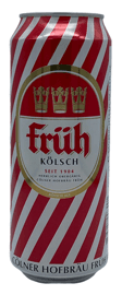 Fruh Kölsch, Germany (500ml can)