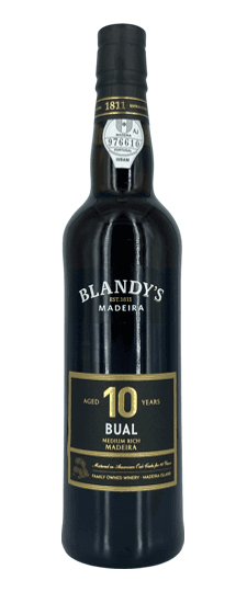 Blandy's 10-year-old Bual Madeira (500ml)