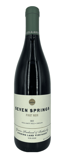 2022 Evening Land "Seven Springs Vineyard" Eola-Amity Hills Pinot Noir