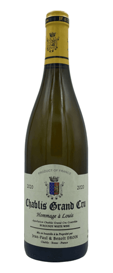 2020 Domaine Jean-Paul & Benoît Droin Chablis Grand Cru "Les Clos-Hommage a Louis"