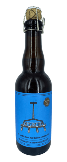 Russian River Brewing Co. "Supplication" Sour Brown Ale Aged in Oak with Cherries Added, California (375ml) *NO SHIPPING/TRANSFERS OUTSIDE BAY AREA*