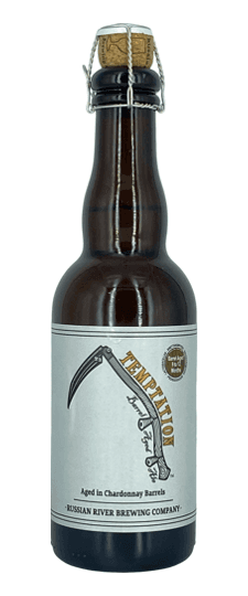 Russian River Brewing Co. "Temptation" Wild Ale aged in Chardonnay Barrels, California (375ml) *NO SHIPPING/TRANSFERS OUTSIDE BAY AREA*