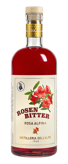 Distilleria Dell'Alpe "Rosen Bitters" Rosa Alpina Liqueur (1L)