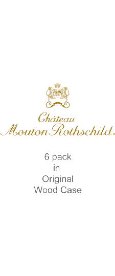 2023 Mouton Rothschild, Pauillac 6-Pack in OWC