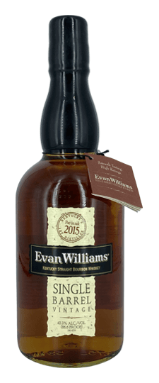 2024 Evan Williams Single Barrel "Barreled in 2015" Kentucky Straight Bourbon Whiskey