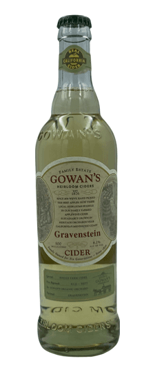 Gowan's Heirloom Ciders "Gravenstein" Cider, California (500ml)