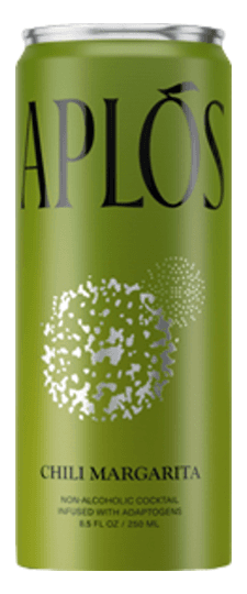 Aplós "Chili Margarita" Adaptogen Infused N/A Cocktail (4x250ml cans)