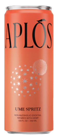 Aplós "Ume Spritz" N/A Cocktail (4x250ml cans)