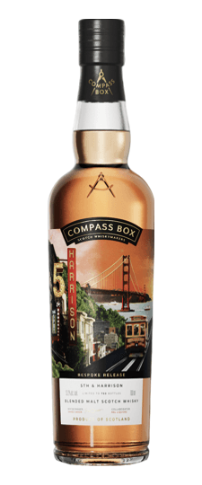 Compass Box "5th & Harrison II" K&L Exclusive Dual Label Limited Edition Scotch Malt Whisky (700ml)