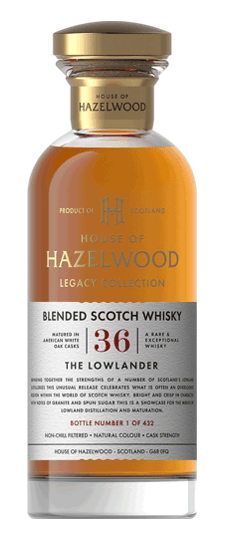 House Of Hazelwood 36 Year Old "The Lowlander" Blended Scotch Whisky (700ml)