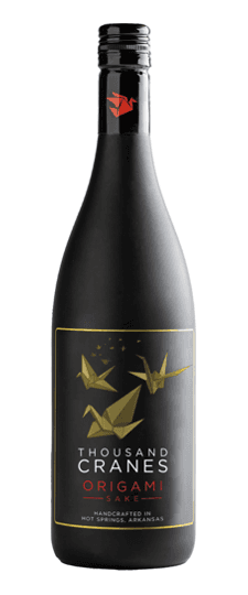 Origami "Thousand Cranes" Junmai Arkansas Sake(750ml)