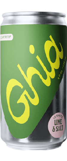 Ghia "Le Spritz Lime & Salt" Non-Alcoholic Cocktail (8oz Can)