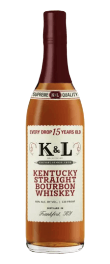 K&L Liquors 15 Year Old "Every Drop" Batch No. KY-01-25 Barrel Proof Small Batch Kentucky Straight Bourbon Whiskey