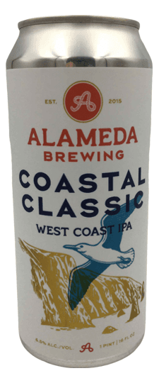 Alameda Brewing "Coastal Classic" WC IPA, California (16 oz. can)