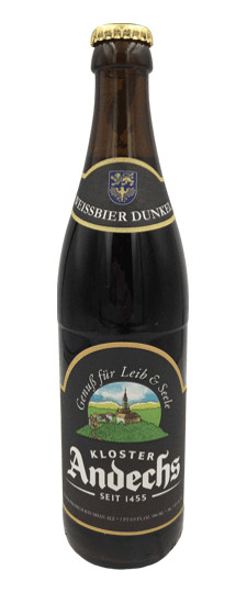 Kloster Andechs Weissbier Dunkel Hefeweizen, Germany (500ml)