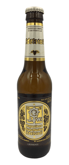 Augustiner "Edelstoff" Dortmunder Export Lager, Germany (11.2 oz bottle)