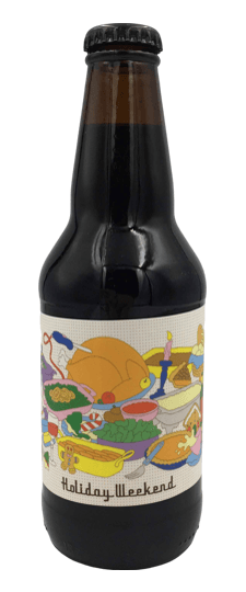 Prairie Artisan Ales "'Holiday Weekend" Bourbon Barrel-Aged Imperial Stout w/ Cacao Nibs, cinnamon, and Marshmallow, Oklahoma (12oz)