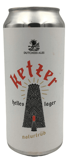 Dutchess Ales "Ketzer" Lager, New York (16oz can)
