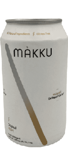 Makku "original" Makgeolli, South Korea (12 oz. can)
