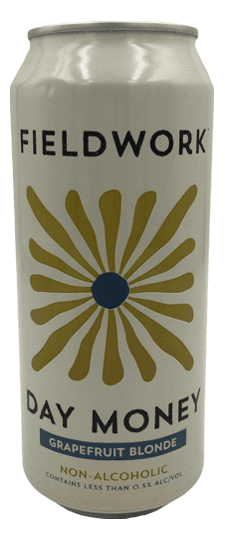 Fieldwork Brewing Co. "Day Money" Non-Alcoholic Grapefruit Blonde Ale, California (16 oz.can)