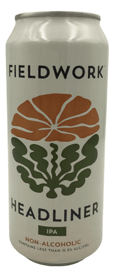 Fieldwork Brewing Co. "Headliner" Non-Alcoholic WC IPA, California (16 oz.can)