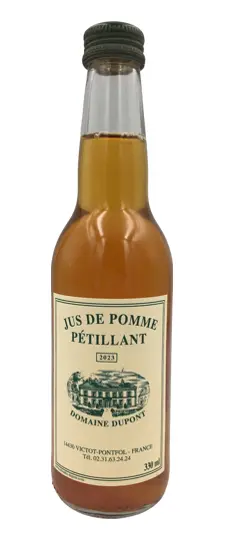 Etienne Dupont "Jus de Pomme" Petillant (Non-Alcoholic Sparkling Apple Juice), France (330ml)