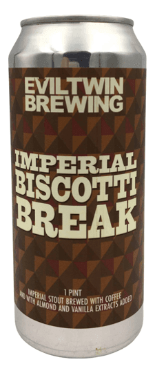 Evil Twin Brewing "Imperial Biscotti Break" Imperial Stout, Denmark (16oz cans)