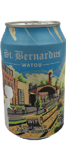 St. Bernardus "Witbier" Belgian ale, Belgium 12oz