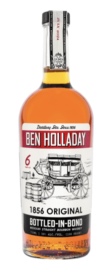 Ben Holladay 6 Year Old Bottled in Bond Missouri Straight Bourbon Whisky (750ml)