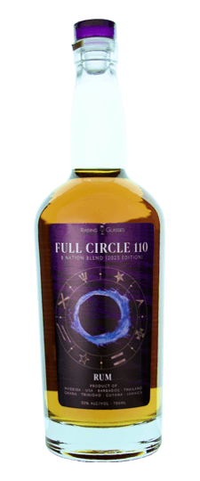 Full Circle 55 "Raising Glasses" Small Batch Blended Rum (750 ml)