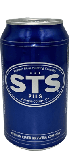 Russian River Brewing Co. "STS" Pilsner, California (12oz can) *NO SHIPPING/TRANSFERS OUTSIDE BAY AREA*
