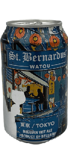 Brouwerij St. Bernardus "Tokyo" Belgian Wit, Belgium (330ml can)