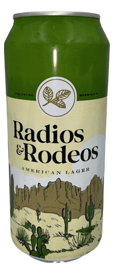 Fieldwork Brewing Co. "Radios & Rodeos" American Light Lager, California (16 oz.can)