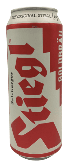Stiegl Brauerei "Goldbräu Premium" Lager, Austria (16oz Cans)