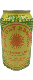 Best Day Brewing Co. Non-Alcoholic Electro-Lime, California  (12oz can)