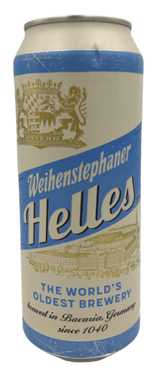 Weihenstephaner Helles Lager, Germany (500ml can)